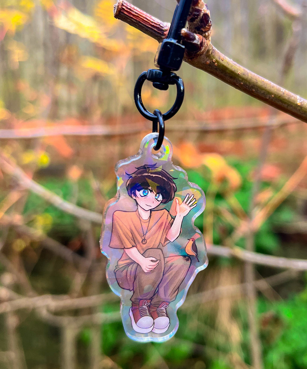 Sam Mini Holographic Keychain